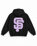 Inflated SF Ball V Boxy Hoodie in Black