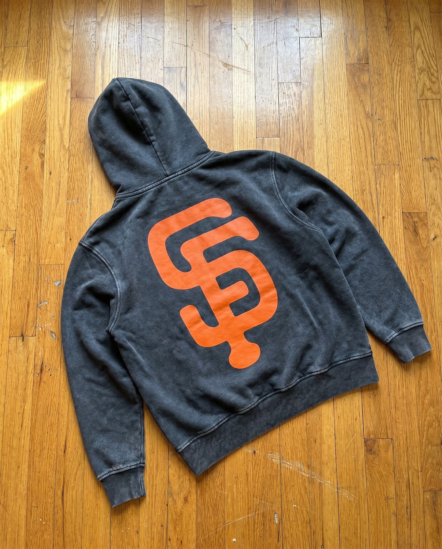 SF Bootleg Vintage Washed Hoodie - Creative Flat