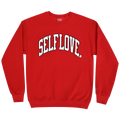 Self Love Sweatshirt in Red