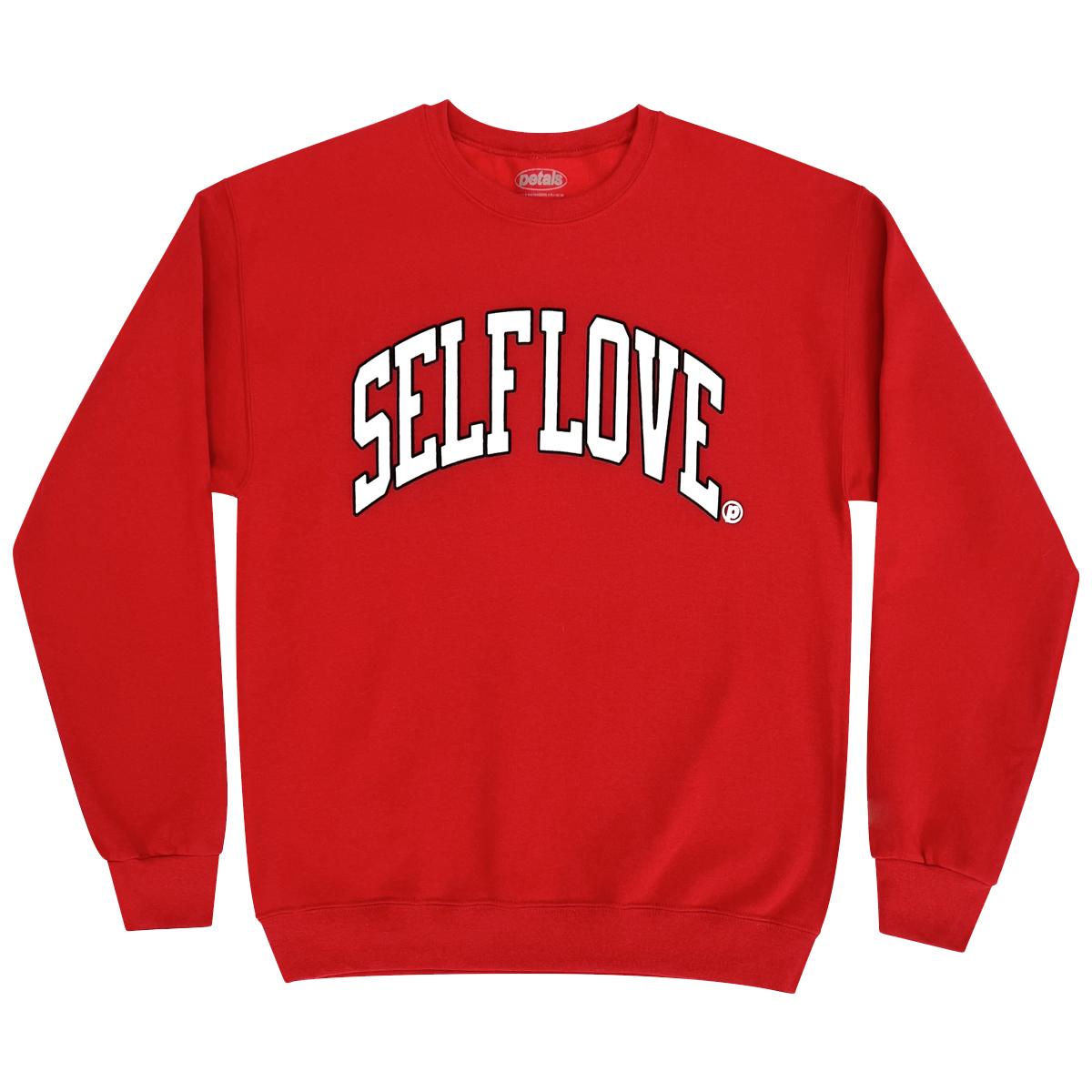 Self Love Sweatshirt in Red