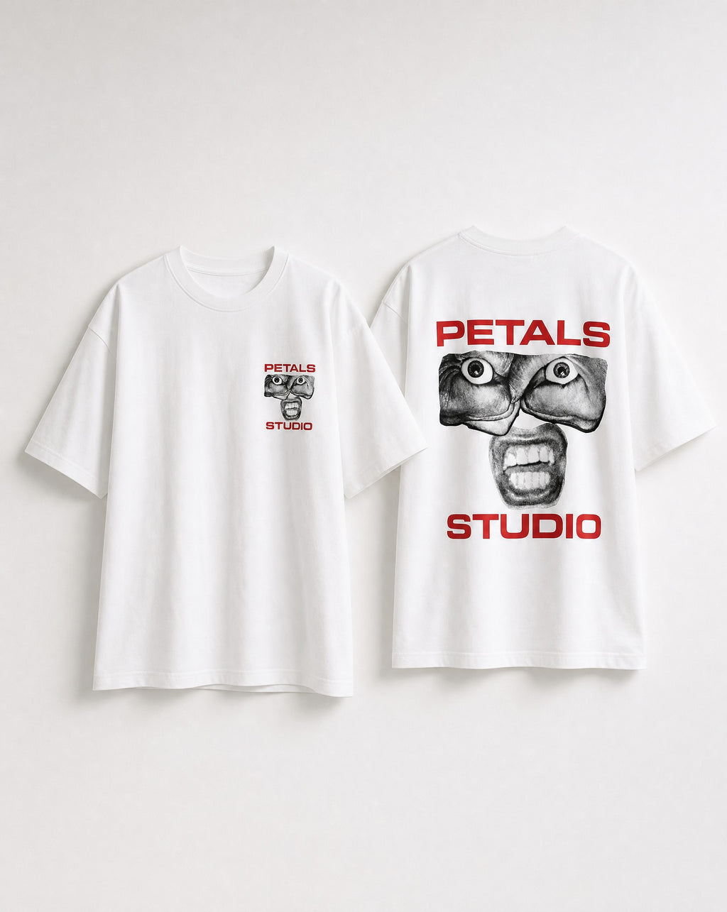 Studio Sanity Tee in White - White Wall Product