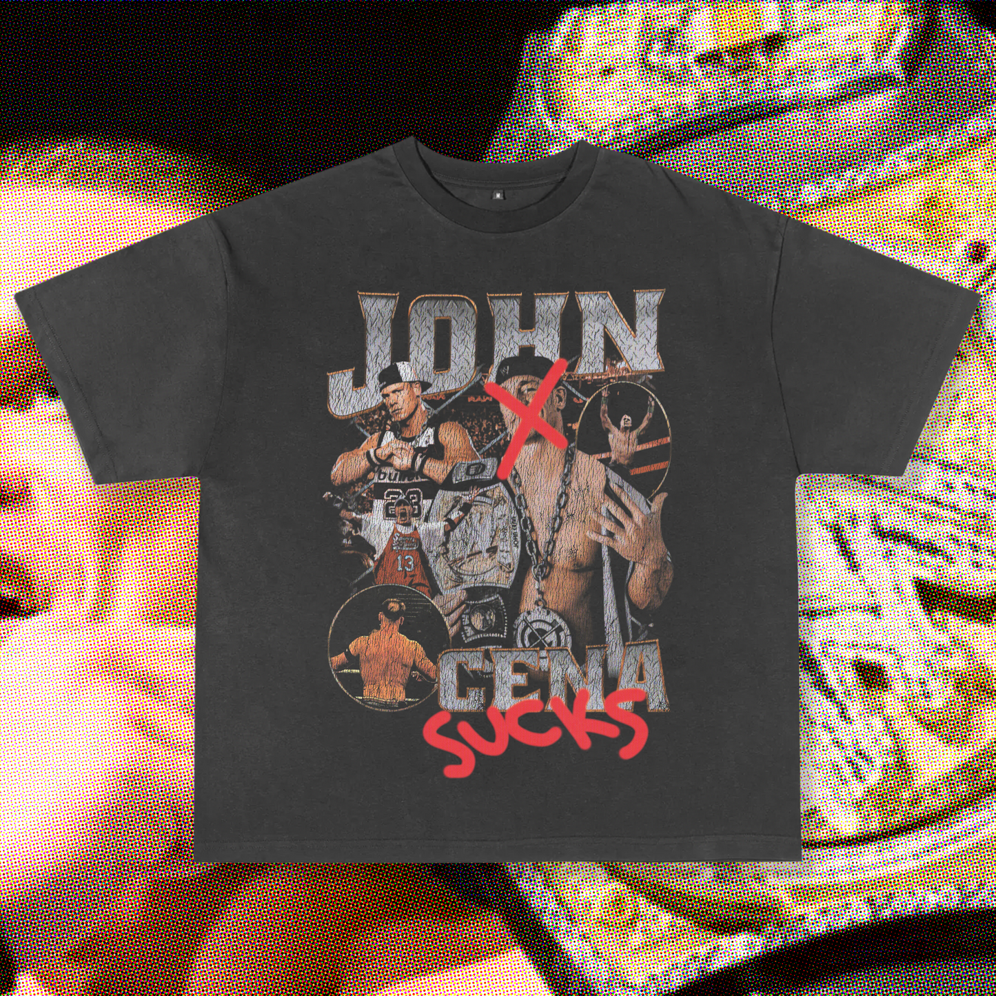 Cena Sucks Vintage Washed Tee
