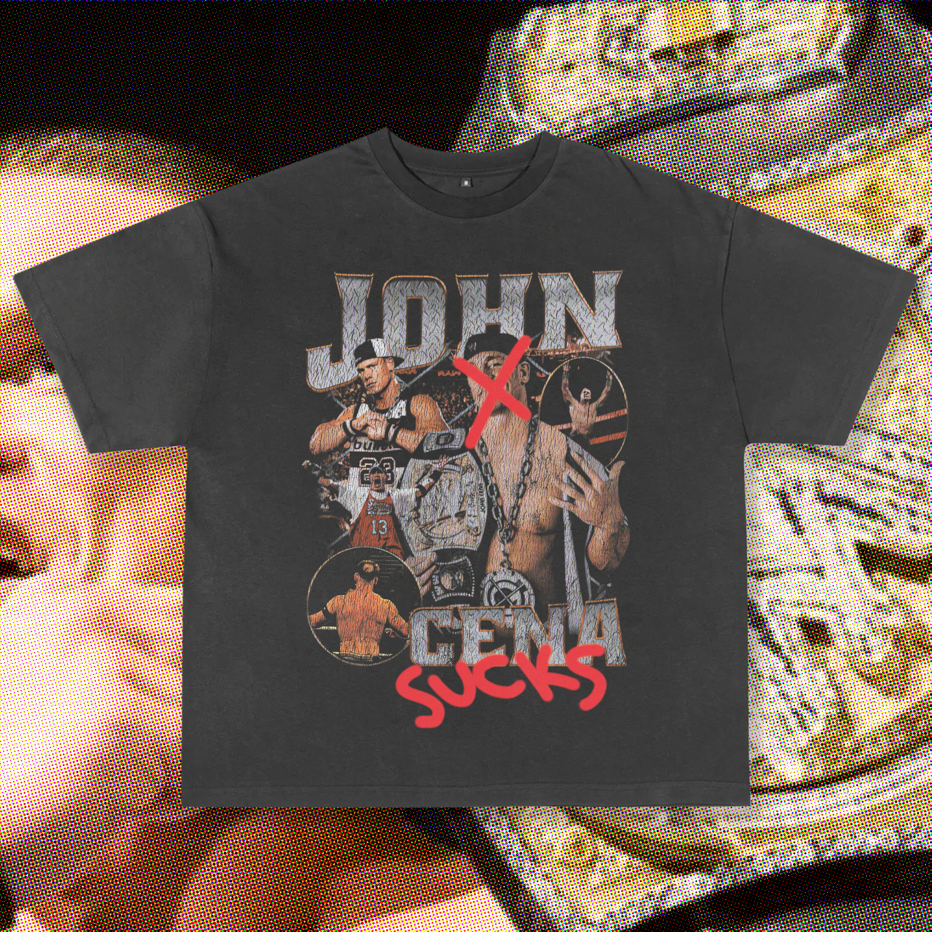Cena Sucks Vintage Washed Tee