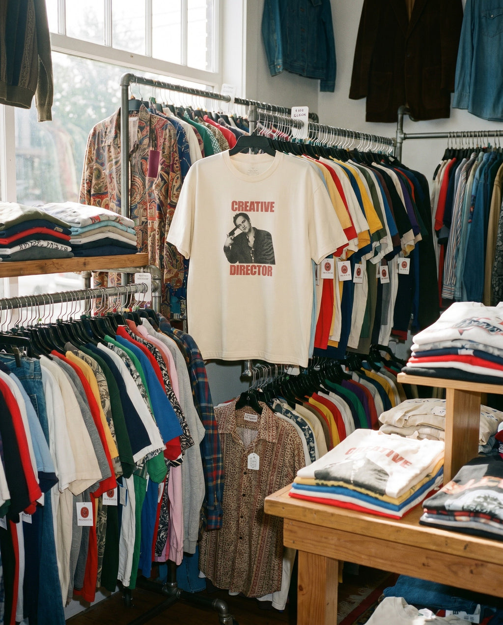 Tarantino CD Tee - Creative Flat