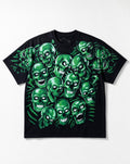 Three 6 Mafia Skulls Tee - White Wall Product