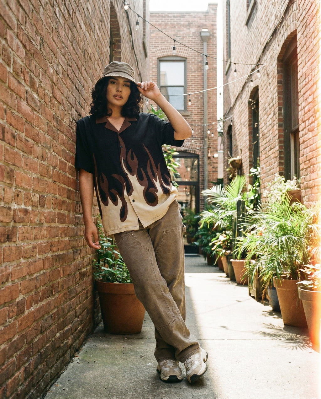 Through The Fire Vacation Shirt - Lifestyle Image