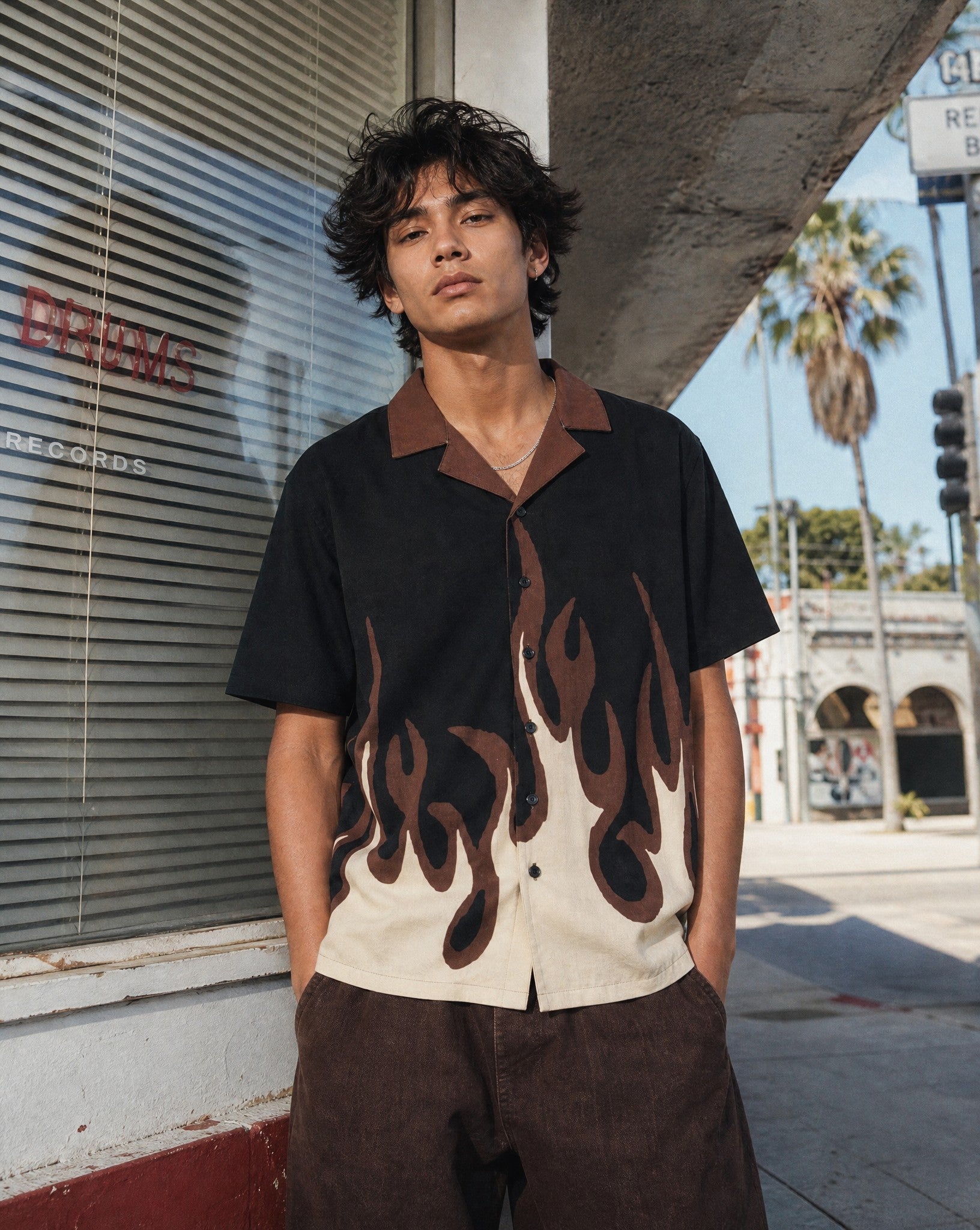 Through The Fire Vacation Shirt - Lifestyle Image