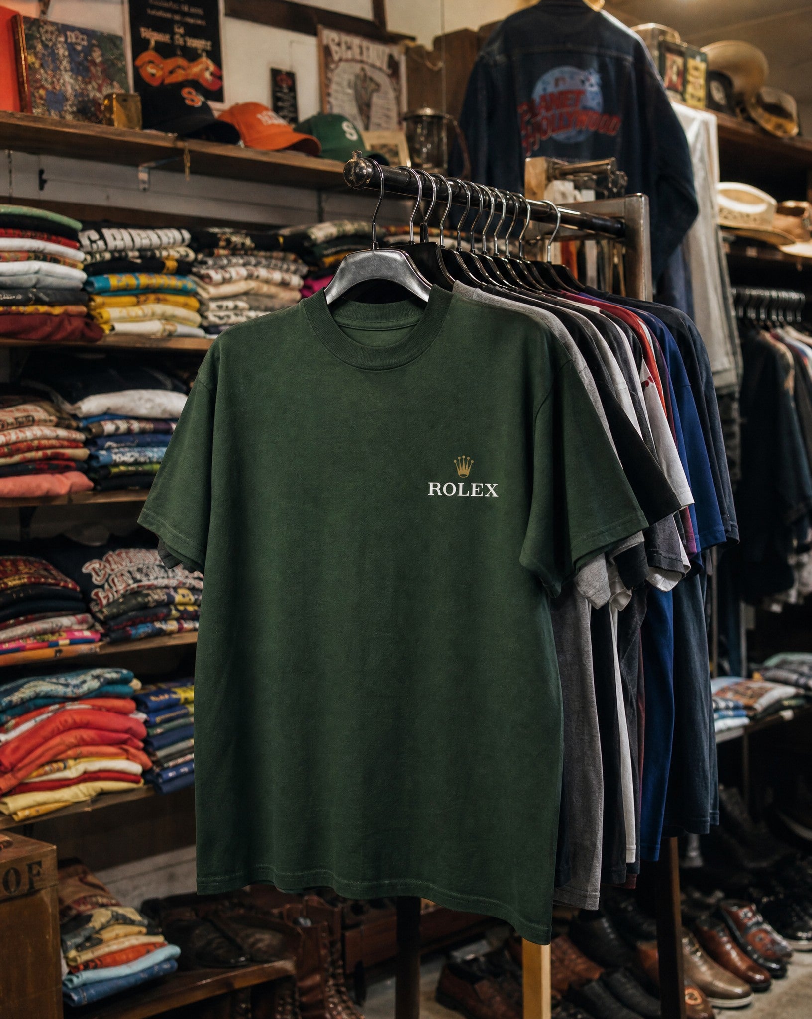 Timin' Heavyweight Tee - Creative Flat