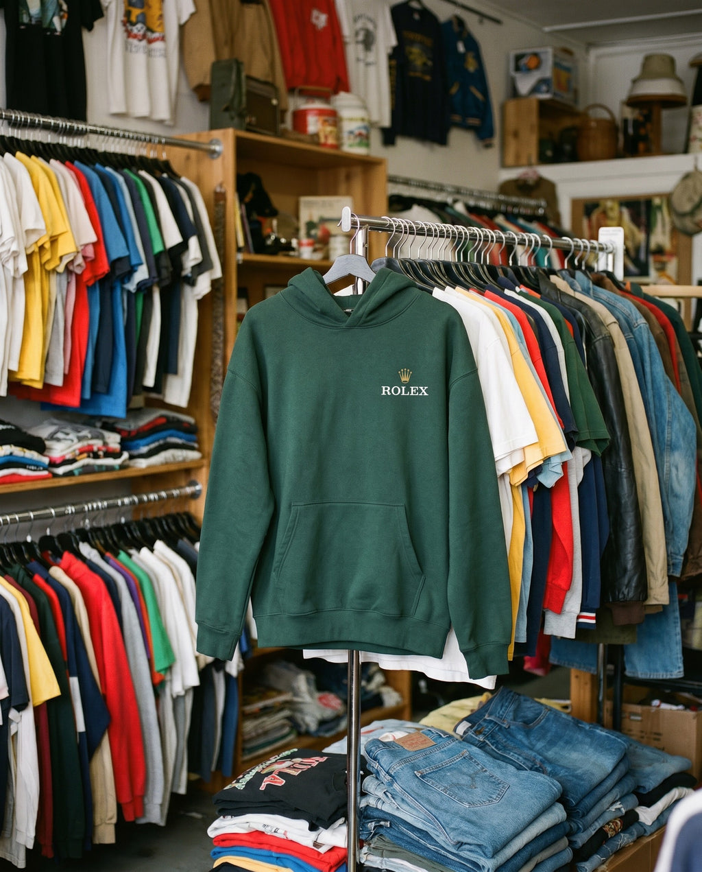 Timin' Hoodie - Creative Flat