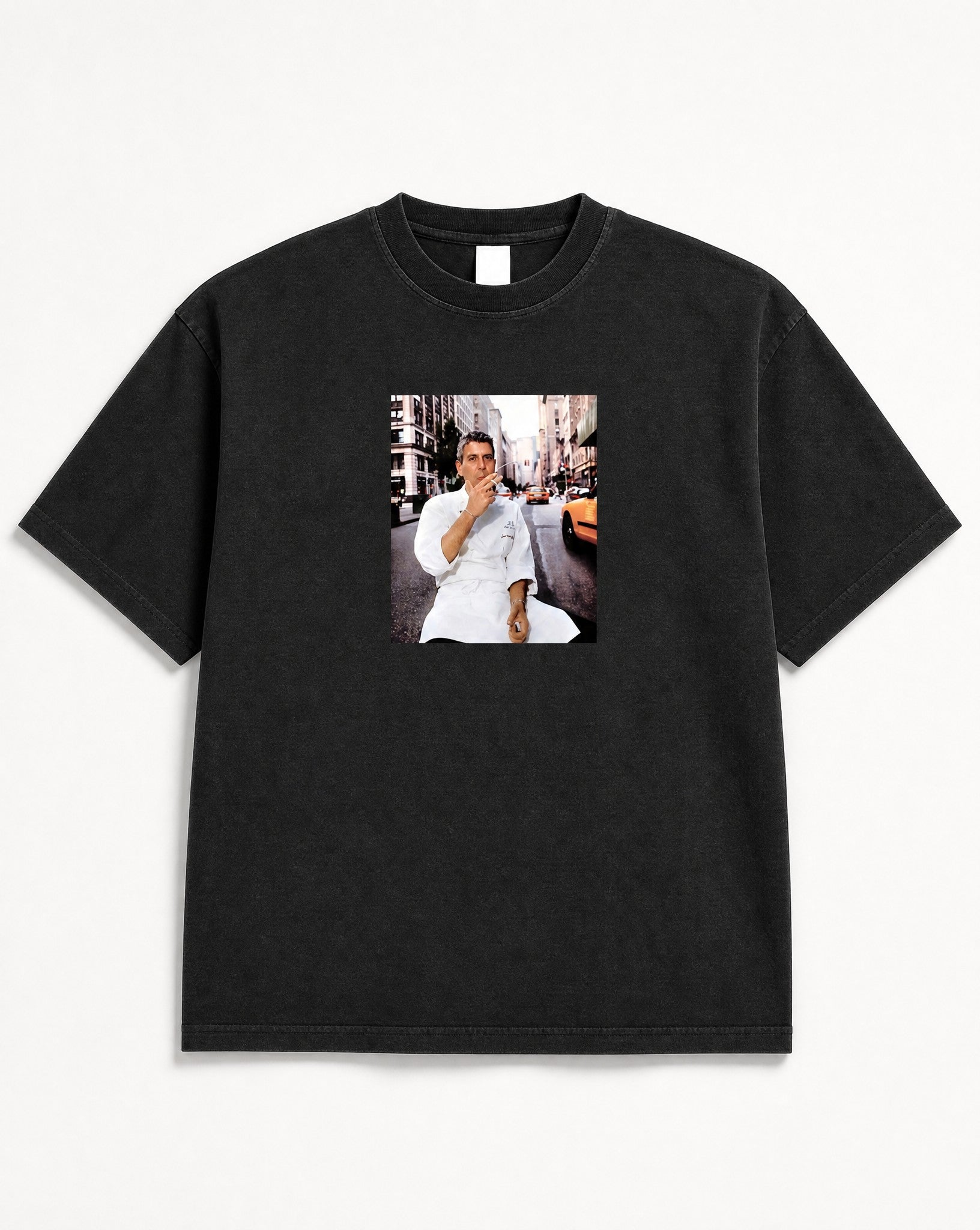 Tony Tee in Vintage Black - White Wall Product