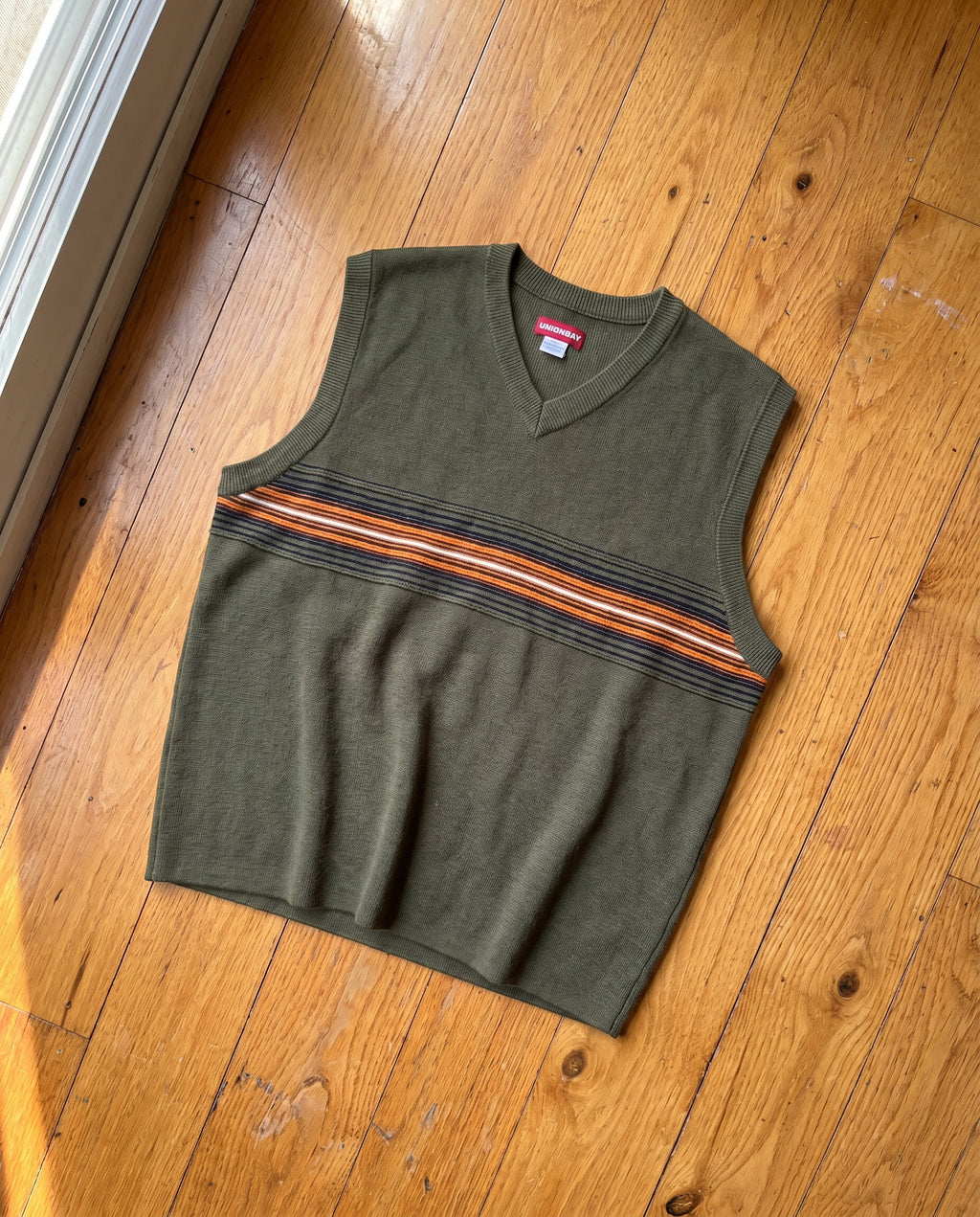 Union Bay Green Knit Vest - Creative Flat