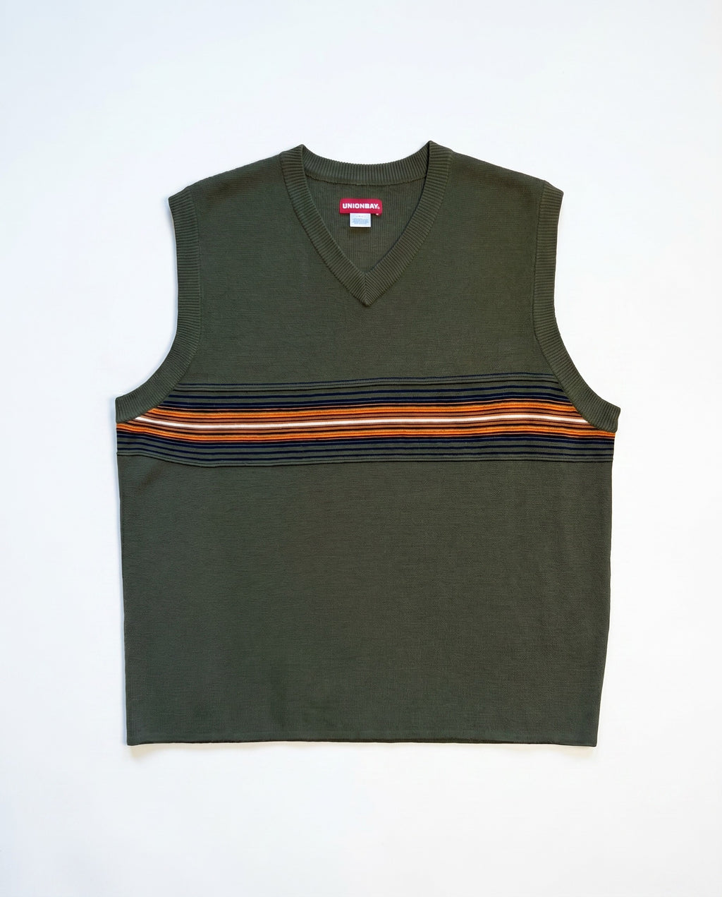 Union Bay Green Knit Vest - White Wall Product