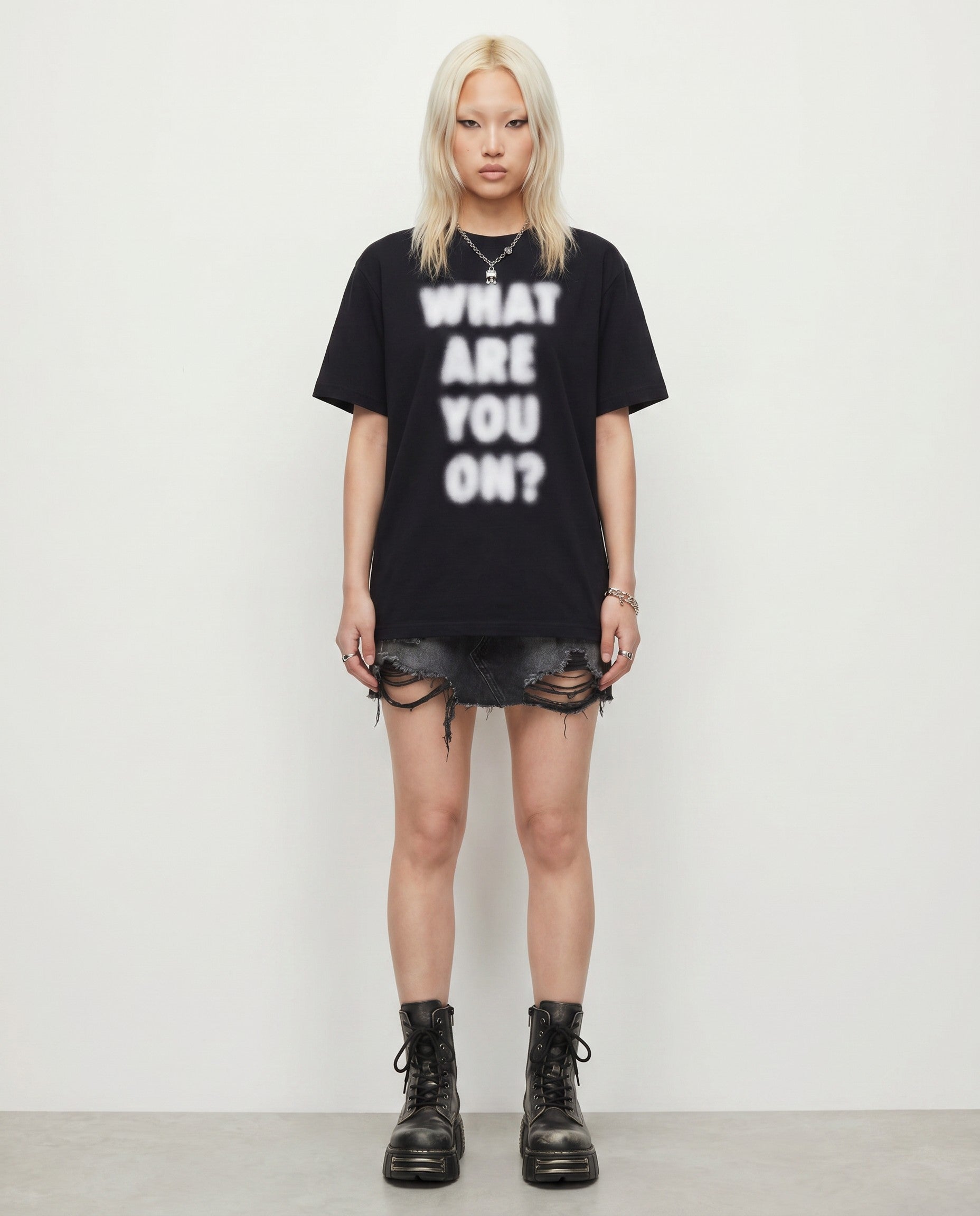 What Are You On Tee - Editorial Image