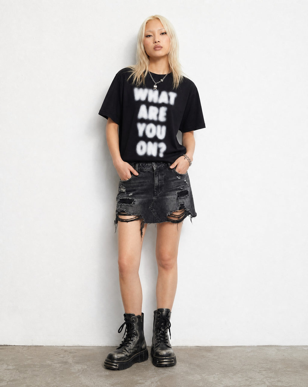 What Are You On Tee - Editorial Image