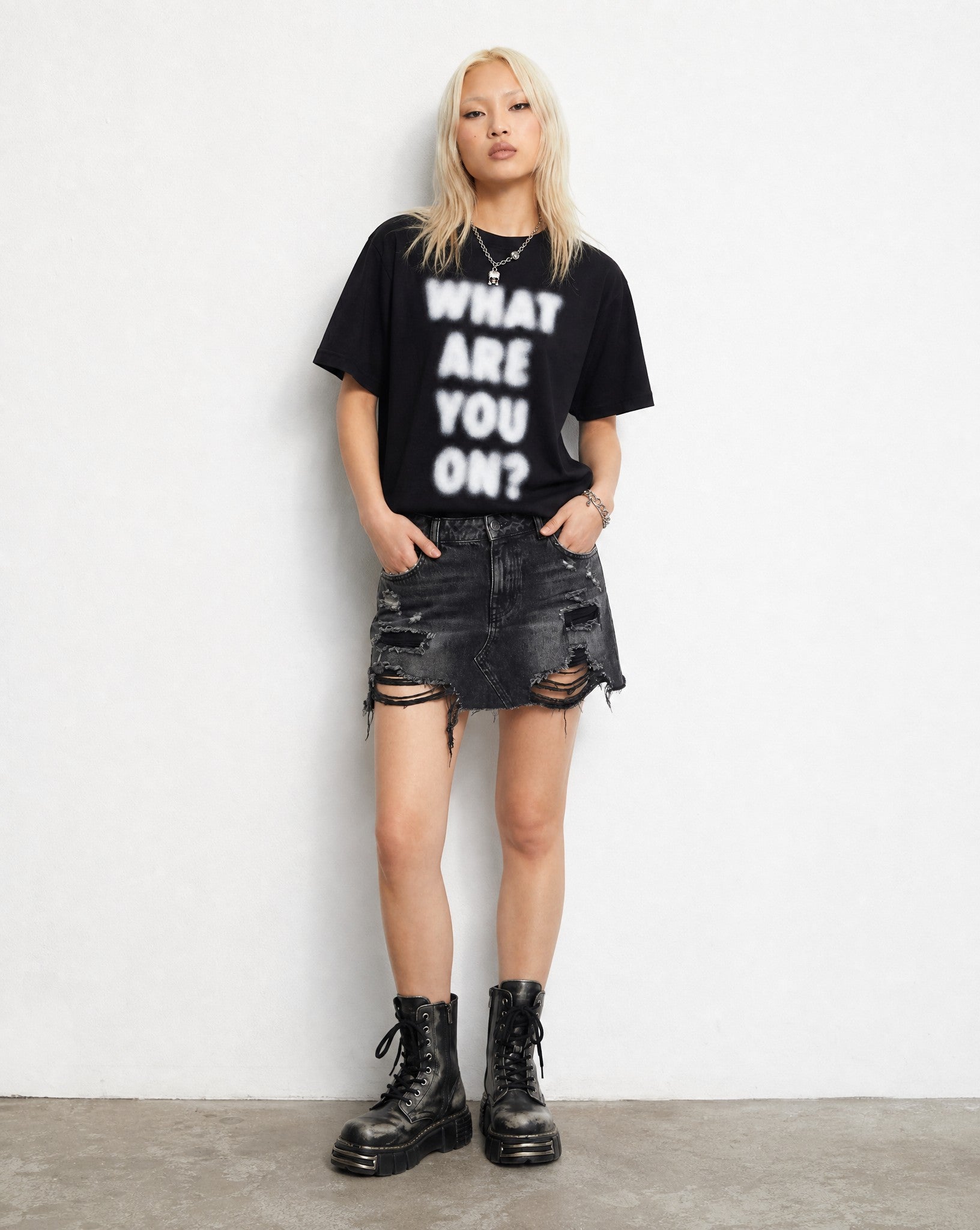 What Are You On Tee - Editorial Image