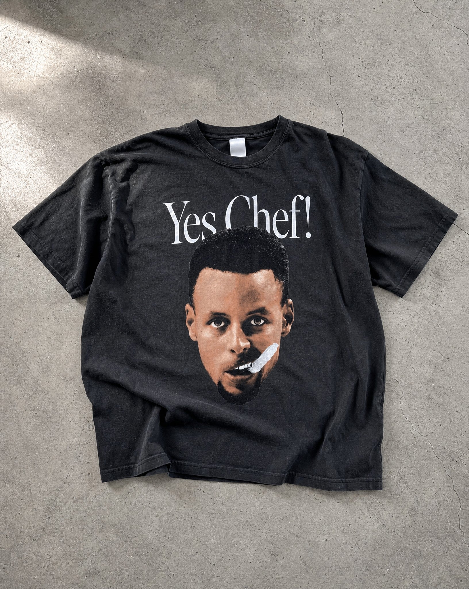 Yes Chef Enzyme Washed Tee - Creative Flat