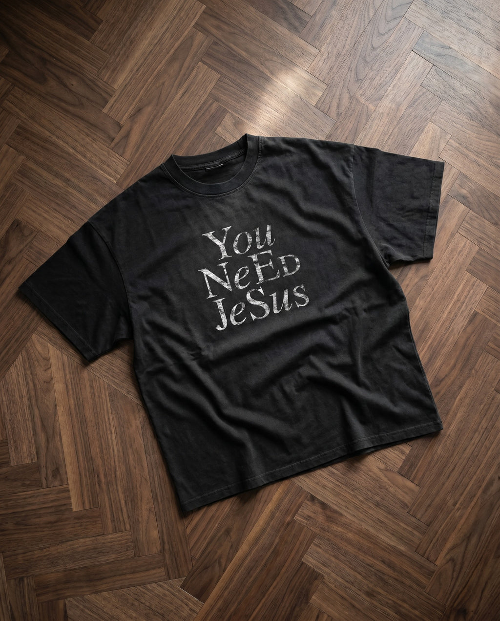 You Need Jesus Tee - Creative Flat