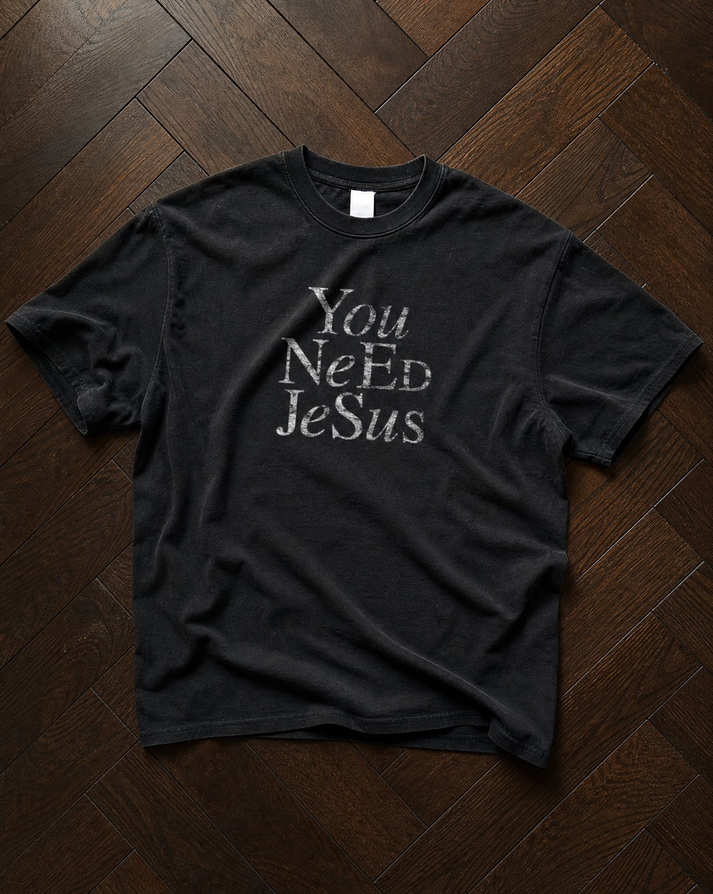 You Need Jesus Tee - Creative Flat