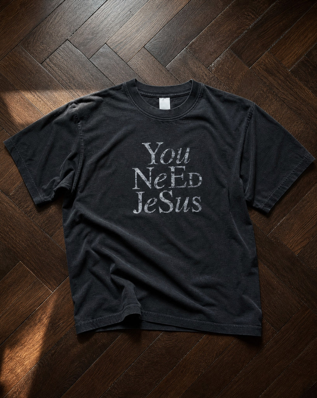 You Need Jesus Tee - Creative Flat