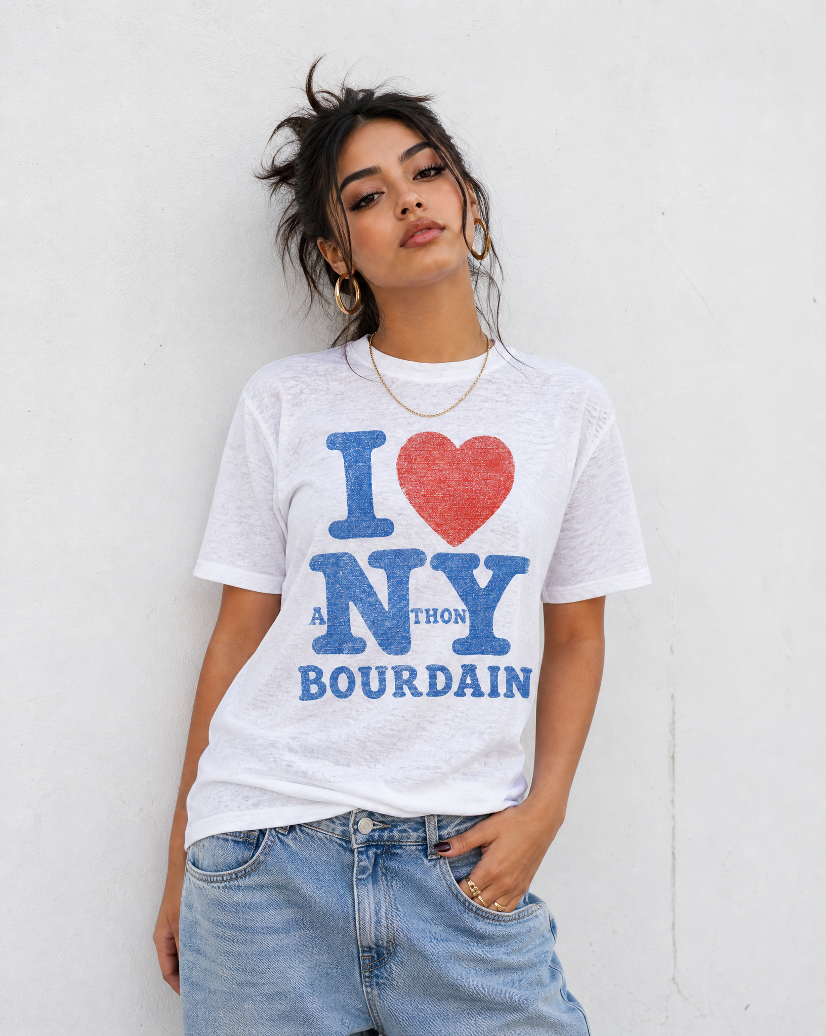 I love Tony Burn-out Tee