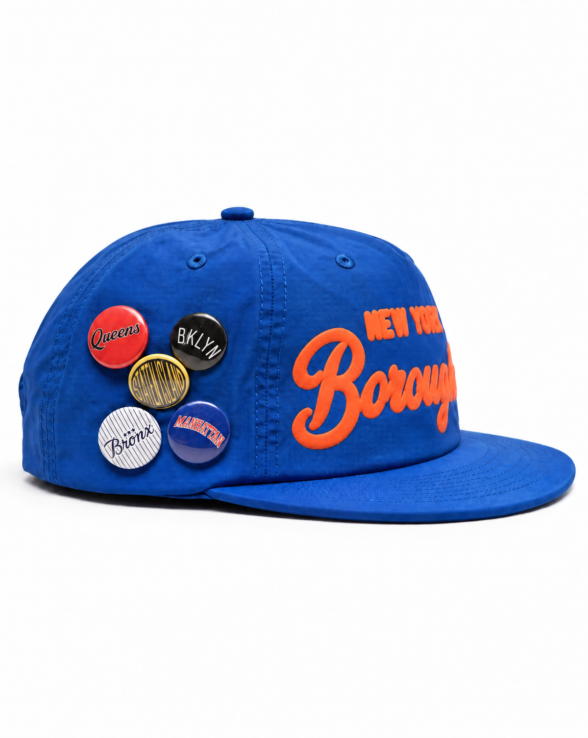 NY Boroughs Nylon Hat in Blue