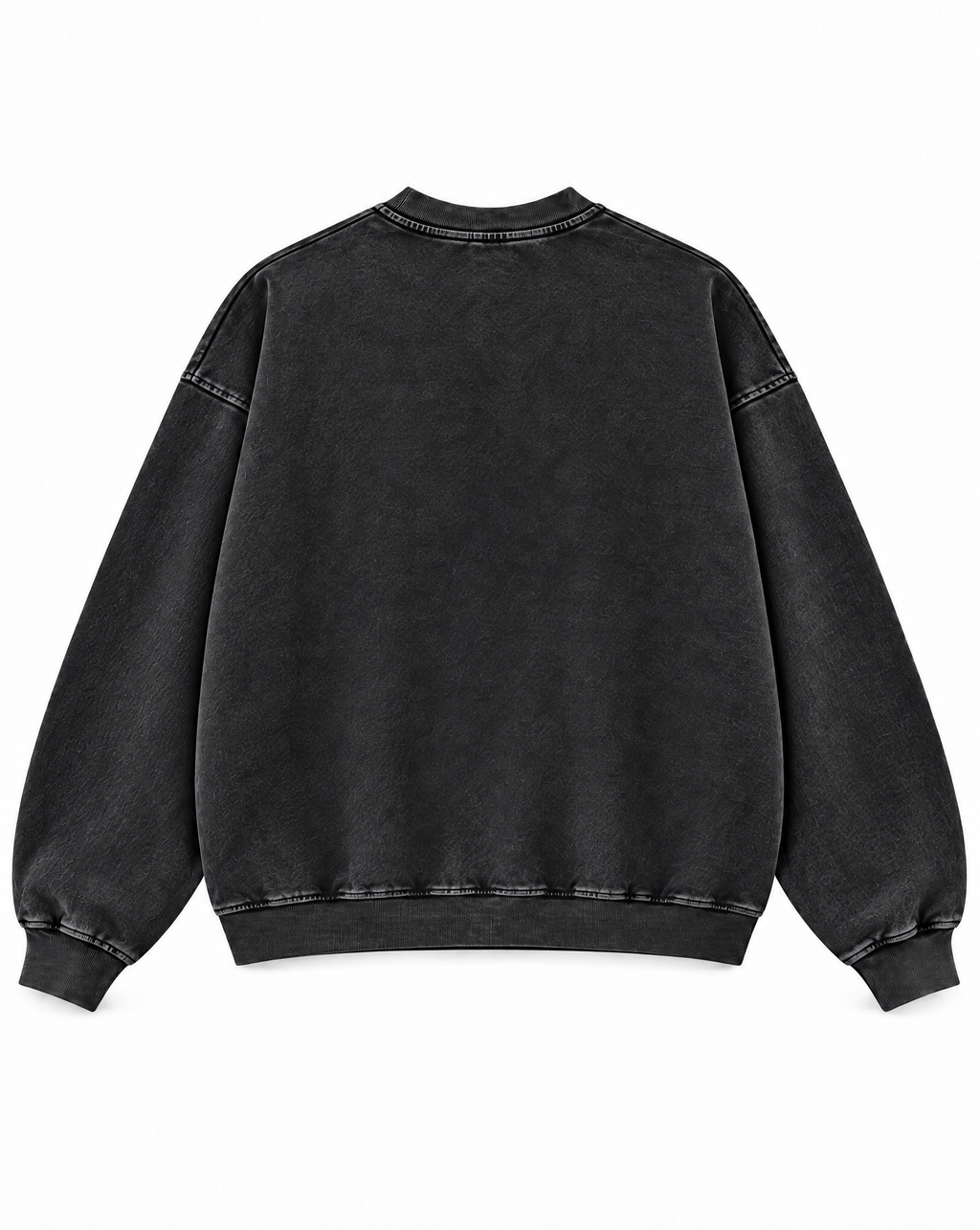 Chopped Cheese Vintage Washed Sweater in Black