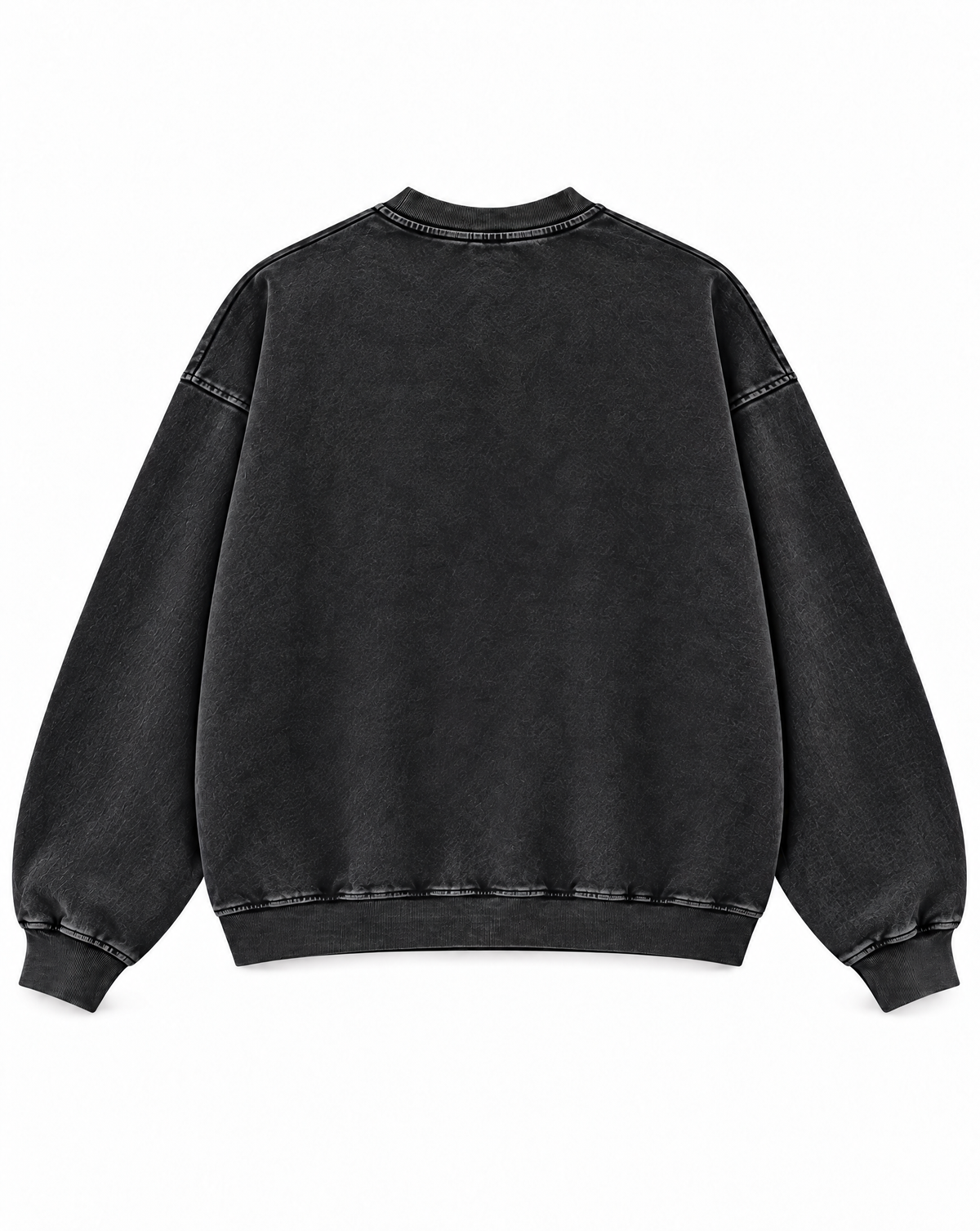 Chopped Cheese Vintage Washed Sweater in Black