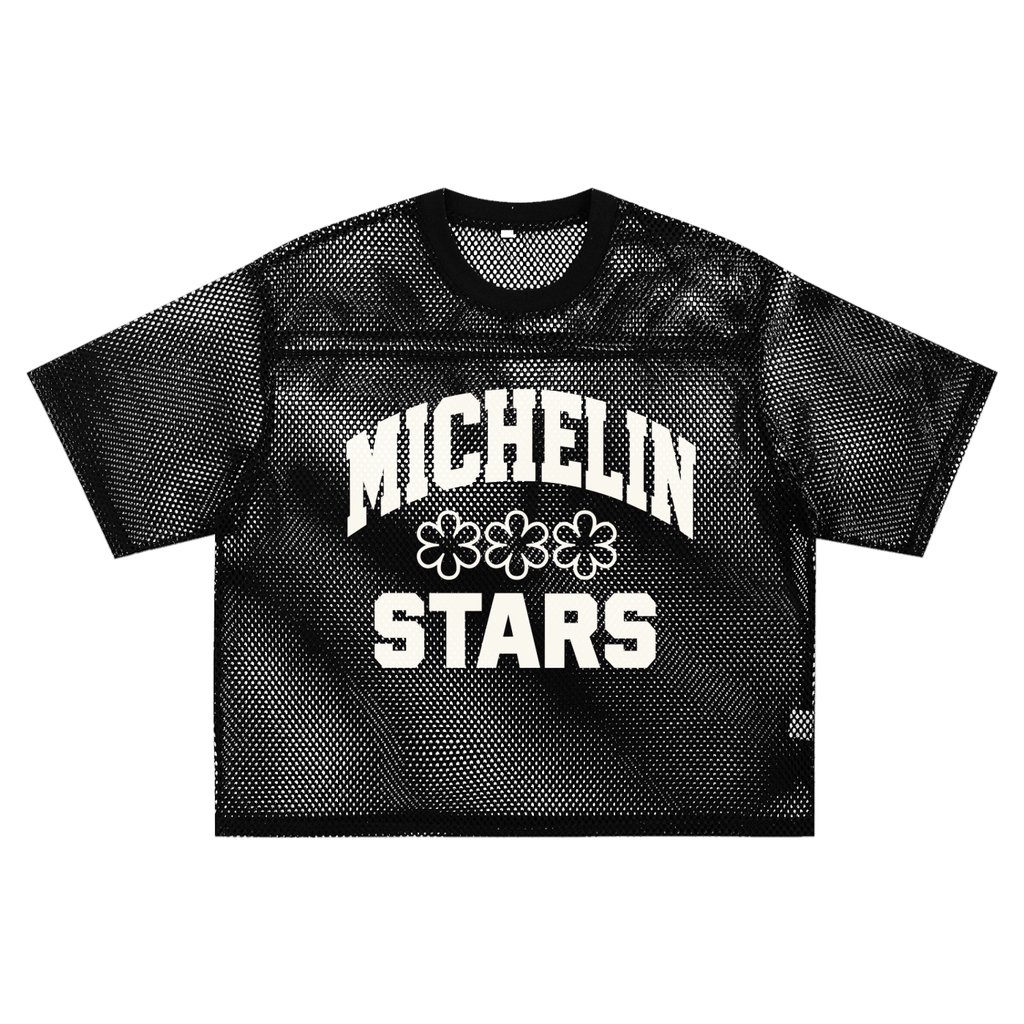 Michelin Mesh Tee in Black