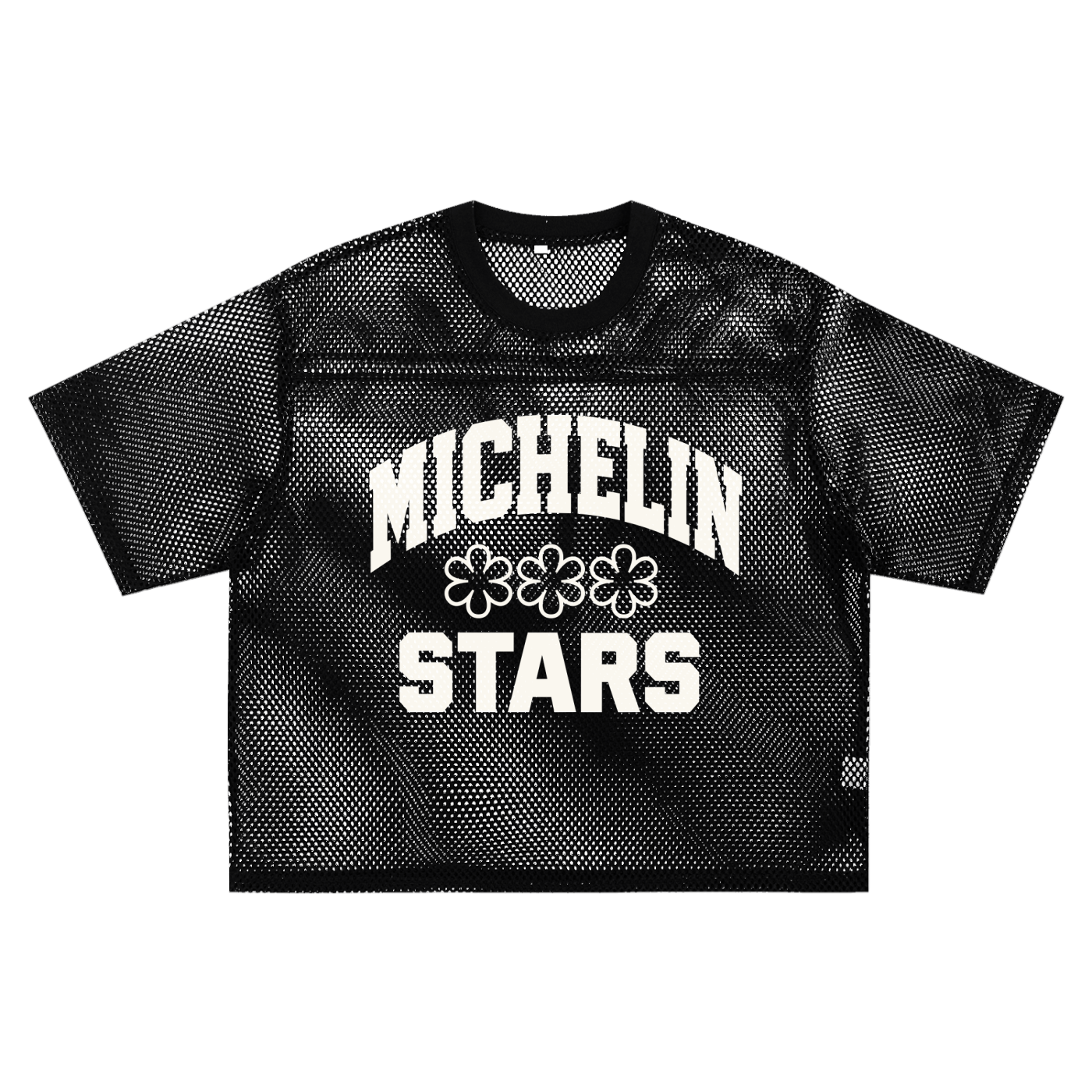 Michelin Mesh Tee in Black