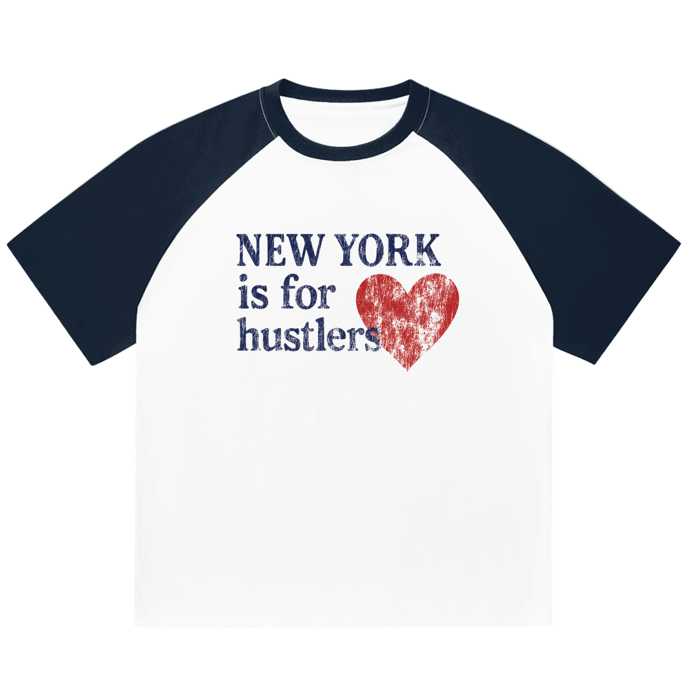 New York Hustle Raglan Tee