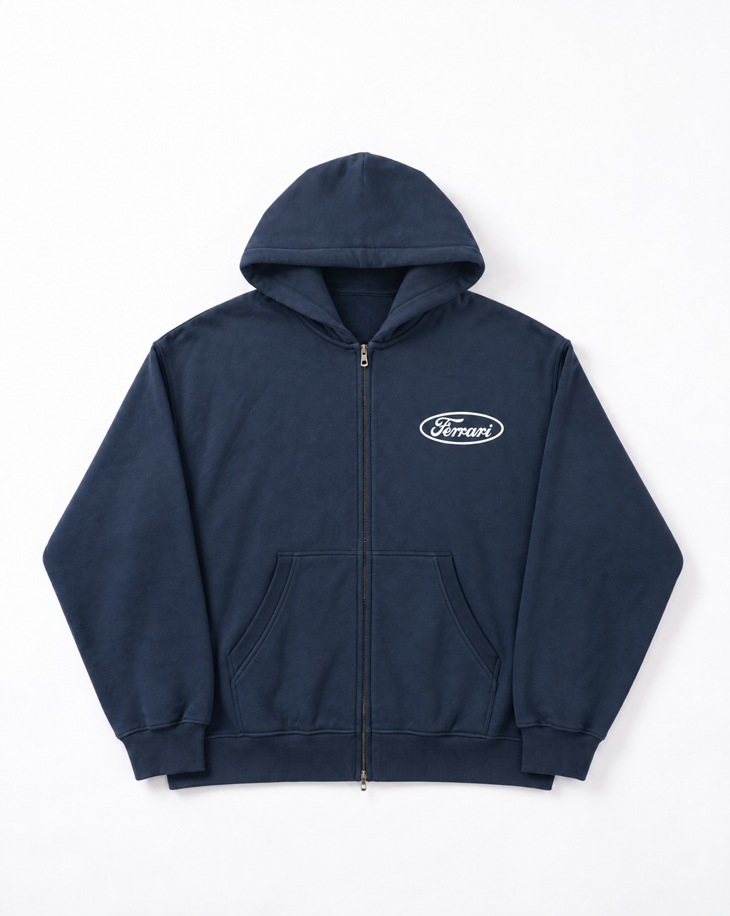 Horsepower Fleece Boxy Zip Hoodie