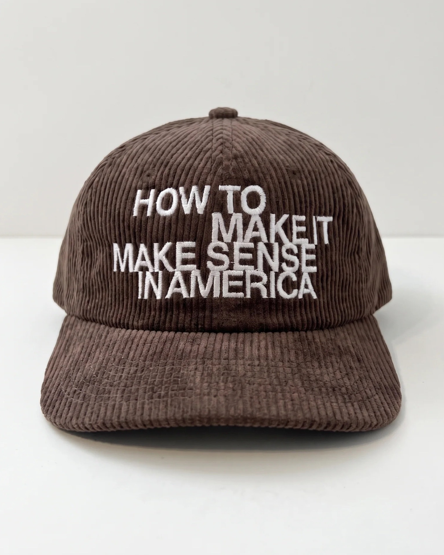 Make It Make Sense Hat in Brown