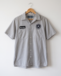 MBFW Work Shirt — White Wall Front