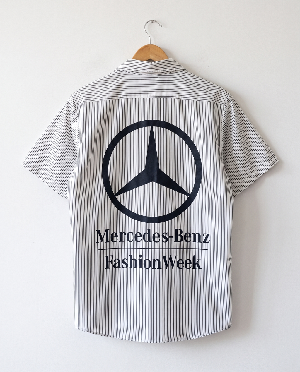MBFW Work Shirt — White Wall Back