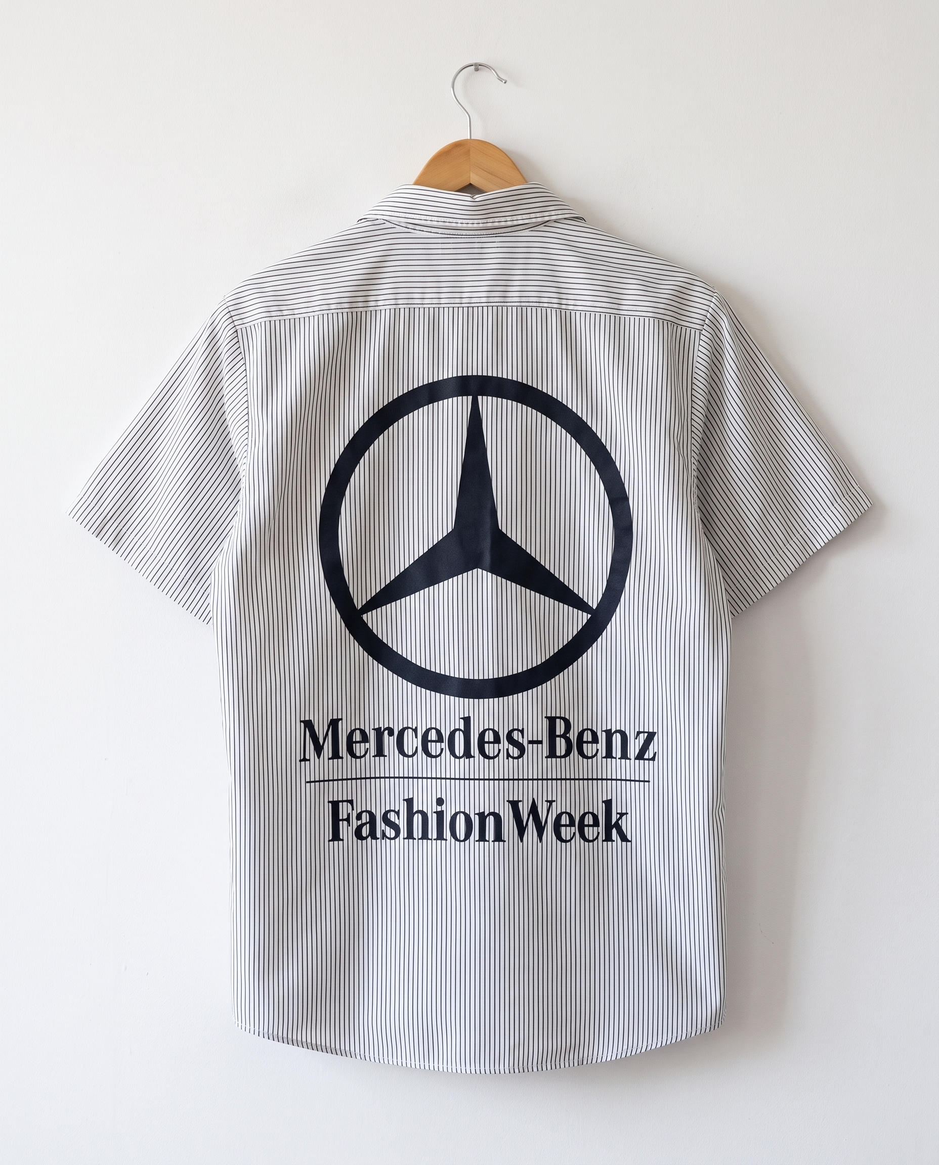 MBFW Work Shirt — White Wall Back