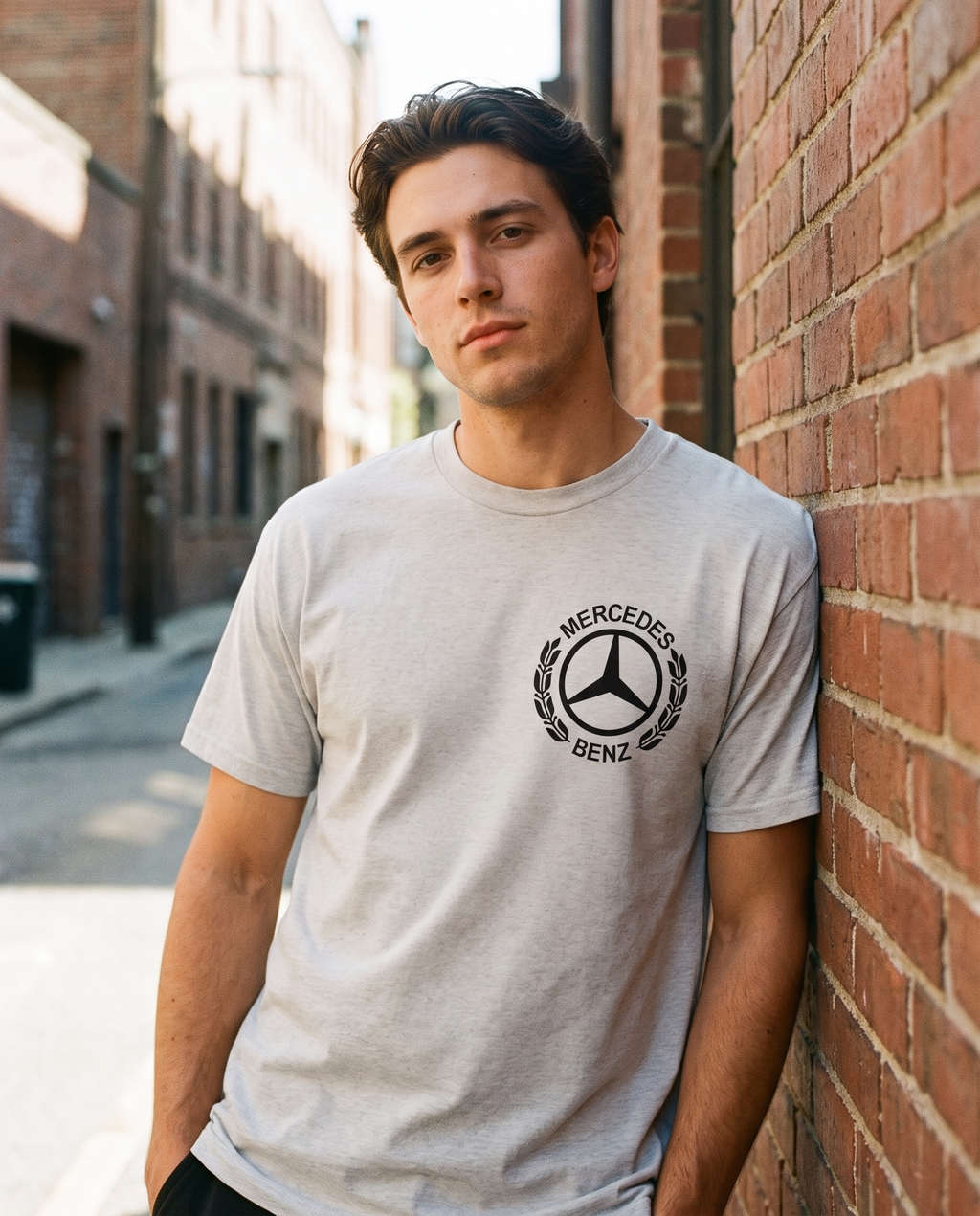 MB Wreath Heavyweight Tee — Editorial