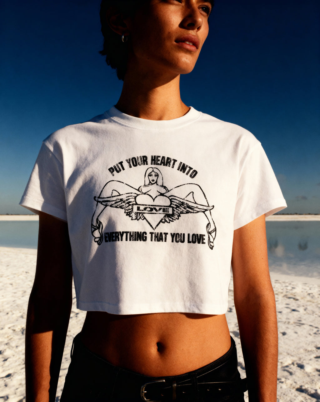 Everything That You Love Cropped Tee