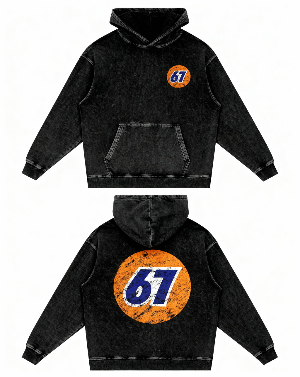 67 Washed Hoodie