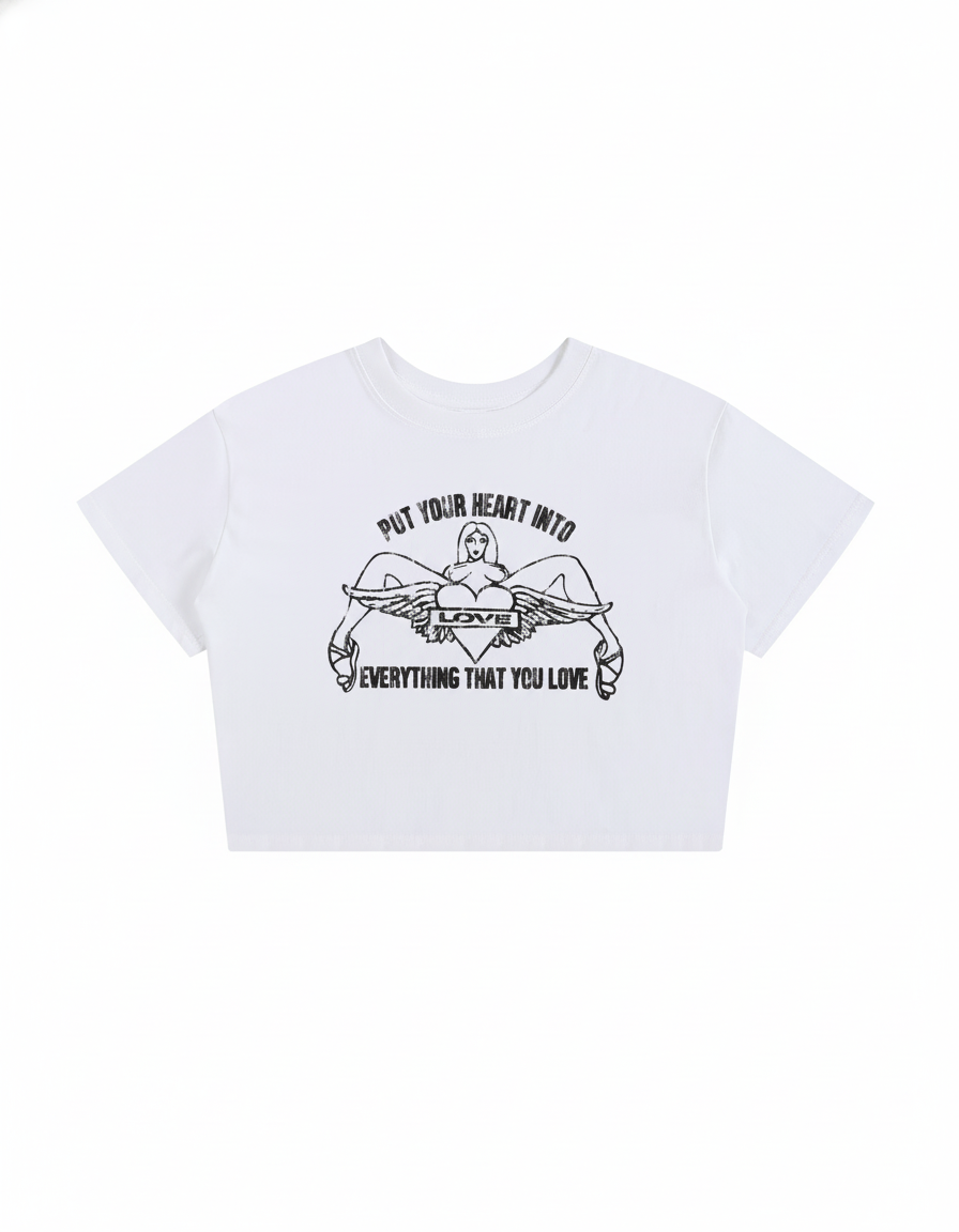 Everything That You Love Cropped Tee