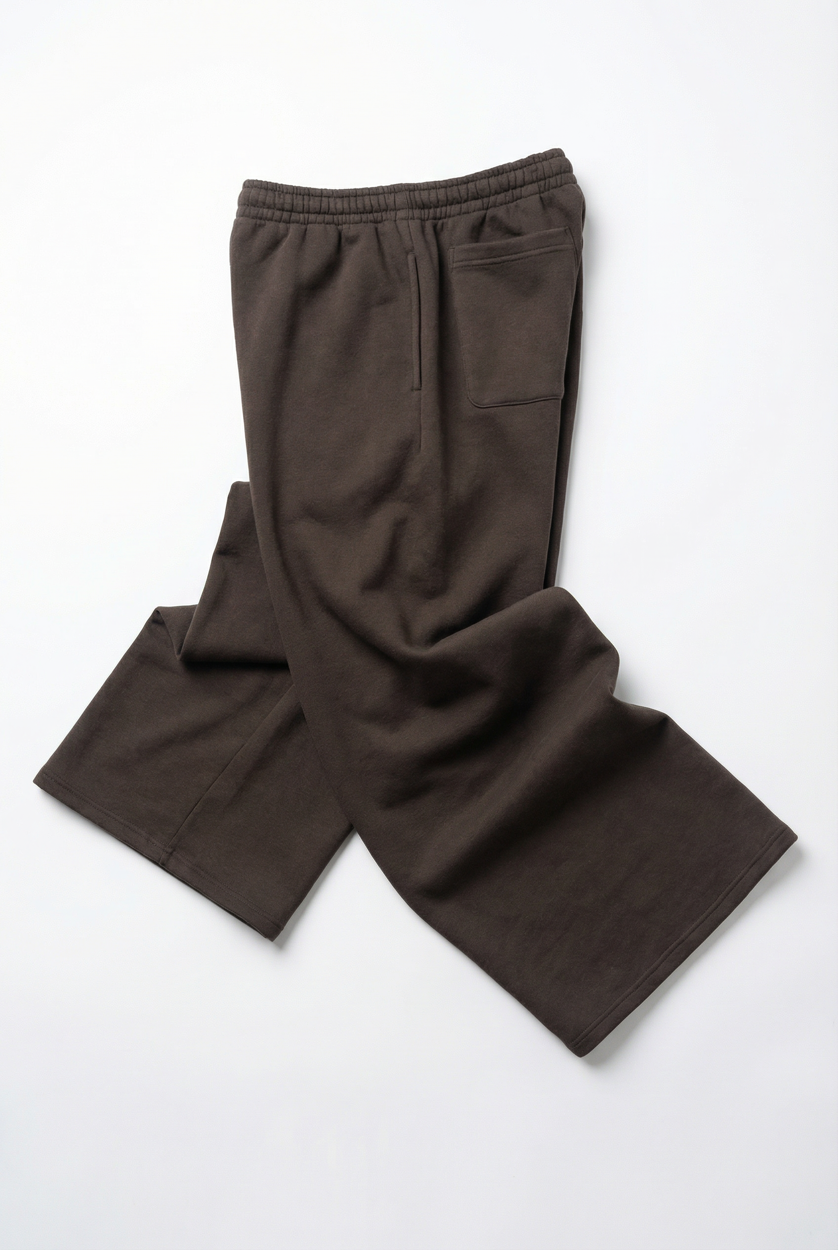 CORE: 380 GSM Straight Leg Sweatpants in Chocolate