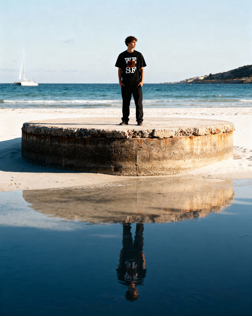SF Run Club Tee in Black