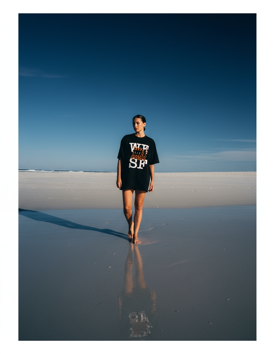 SF Run Club Tee in Black