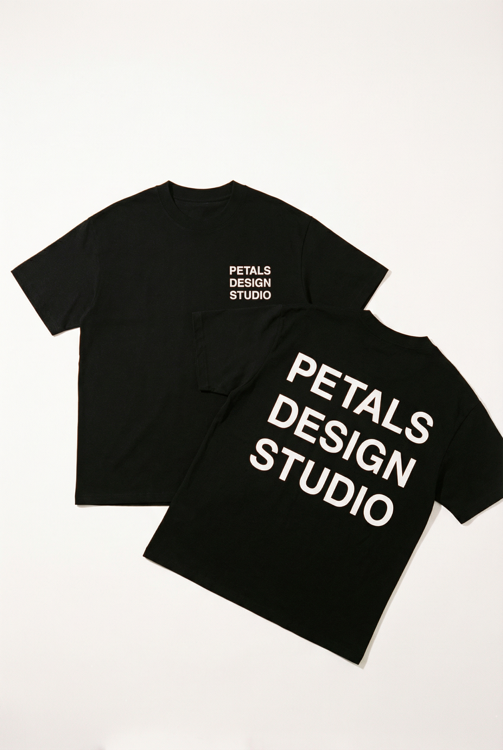 Petals House Tee in Black