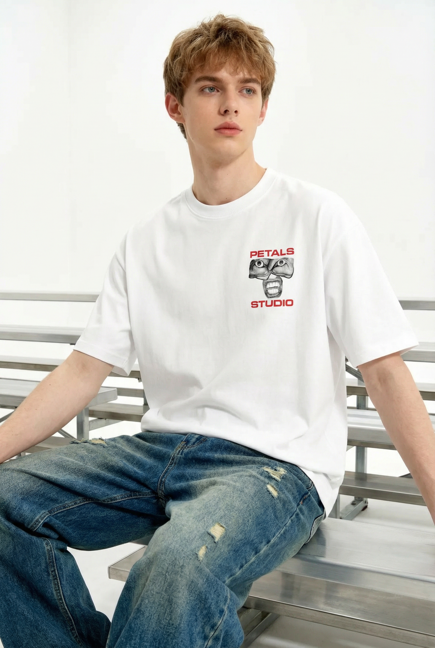 Studio Sanity Tee in White