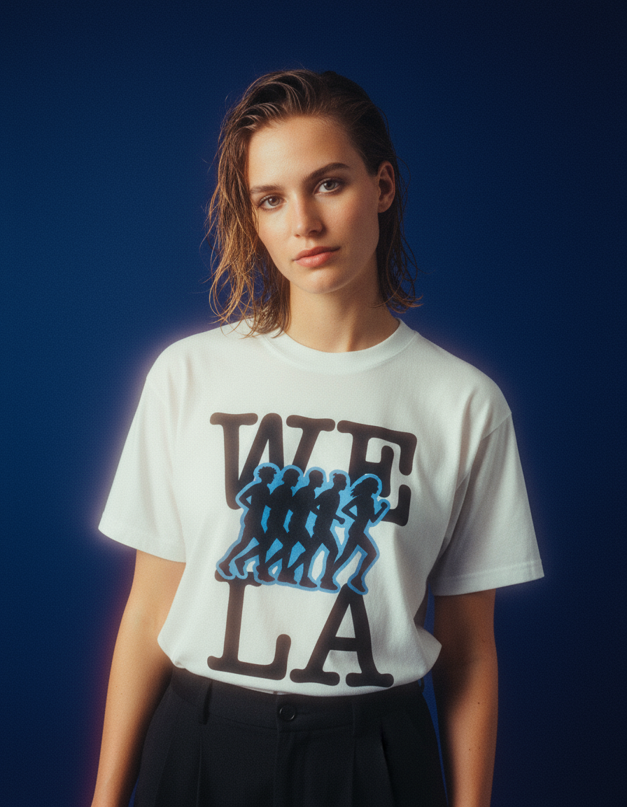 LA Run Club Tee in Black