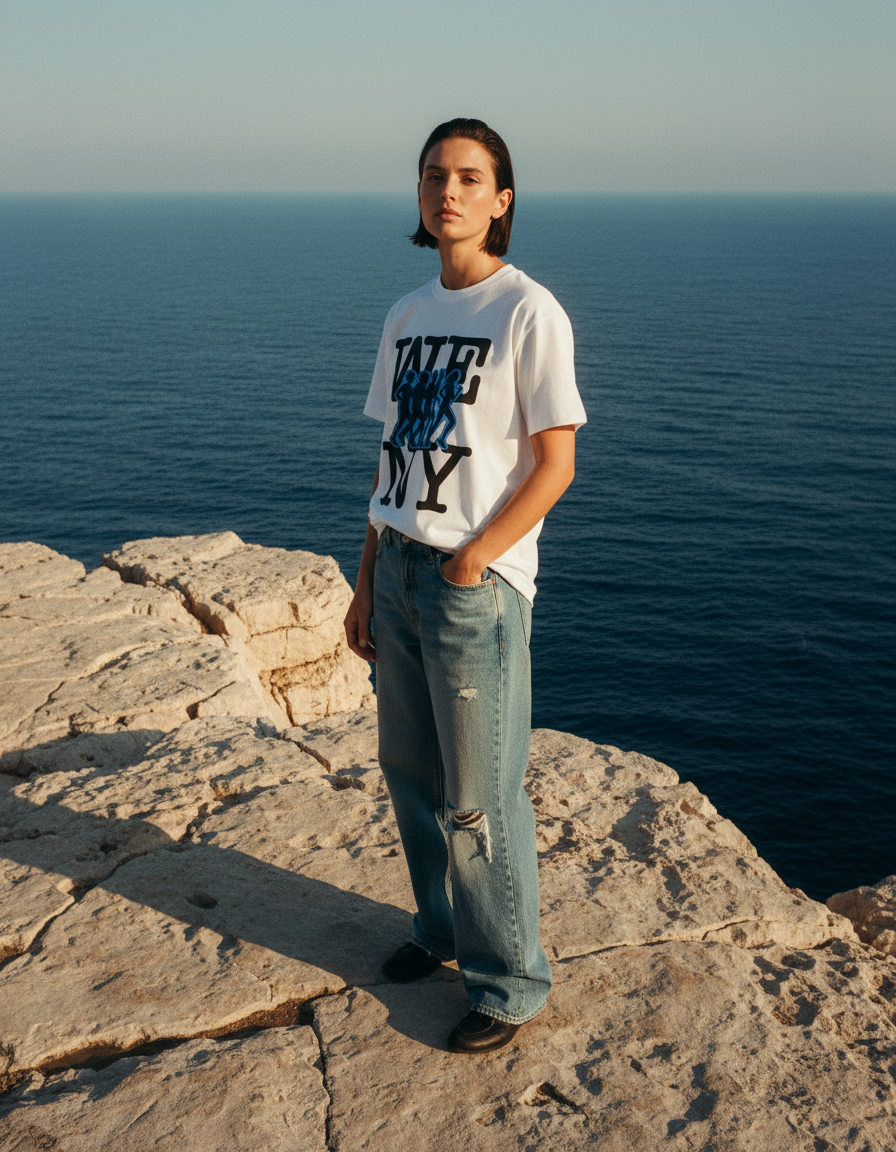 NY Run Club Tee in White