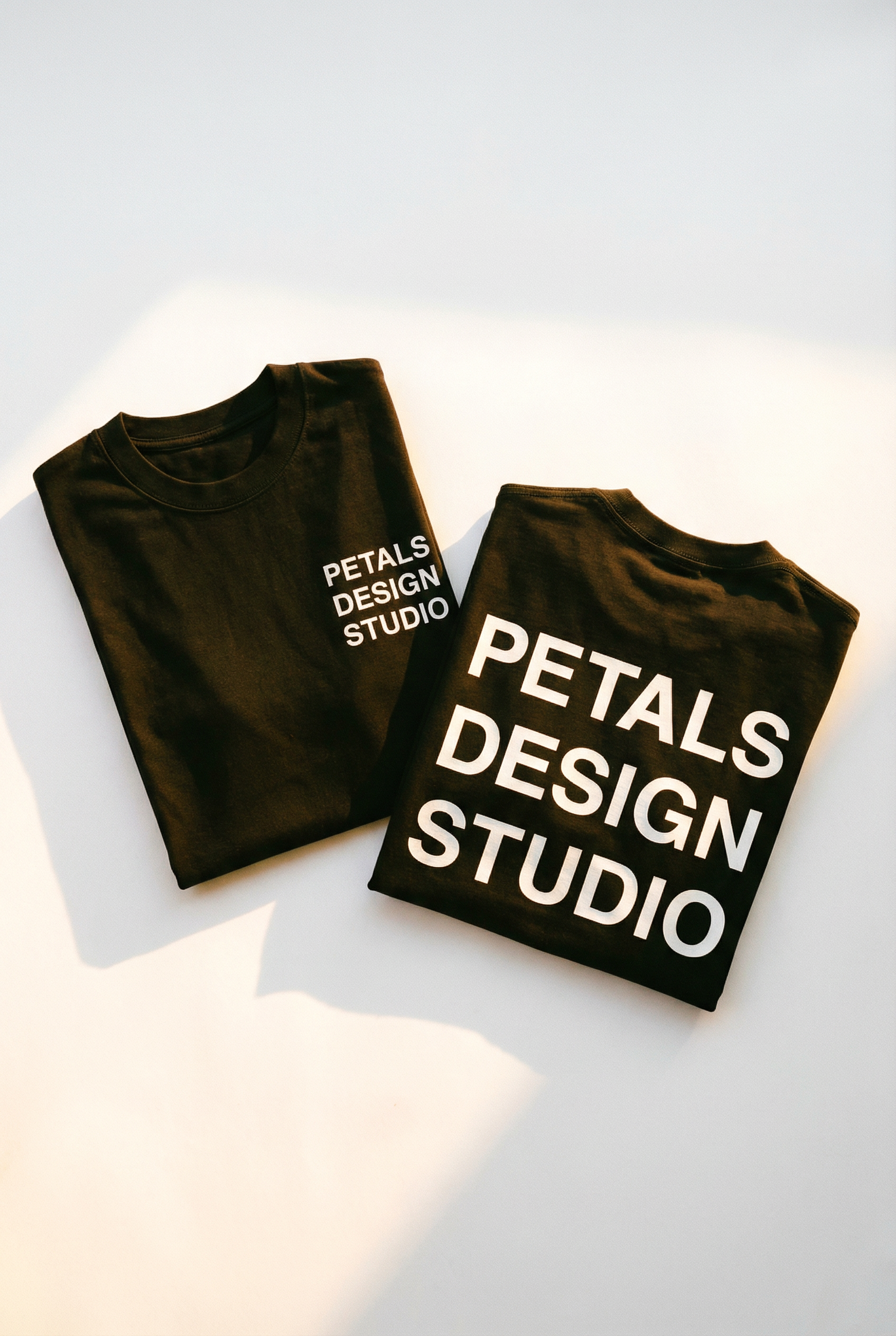 Petals House Tee in Black