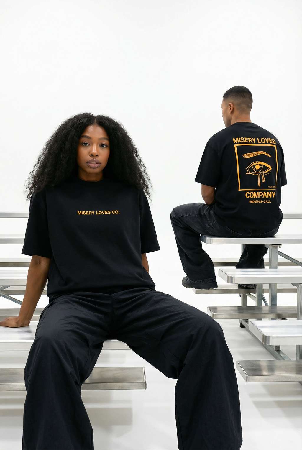 Misery Loves Co. Tee in Black