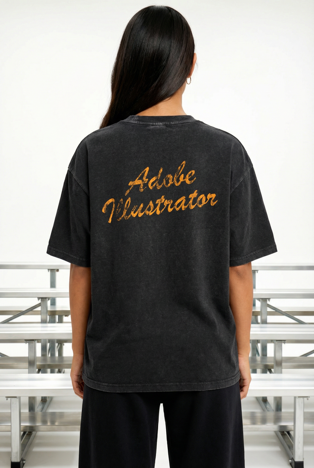 I Love Ai Vintage Washed Tee