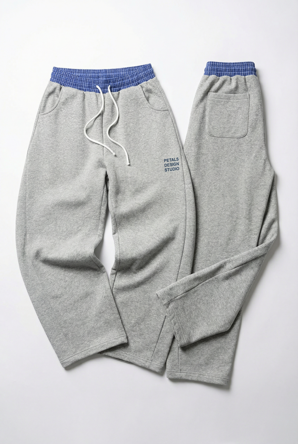 Petals Boxer Sweats in Grey